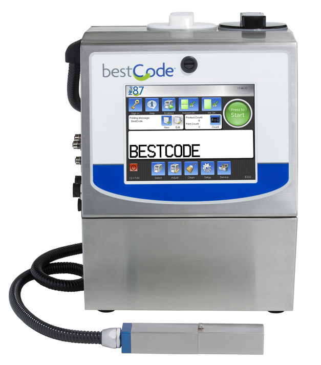 BestCode - Model 87 CIJ printing, high speed, four line multi