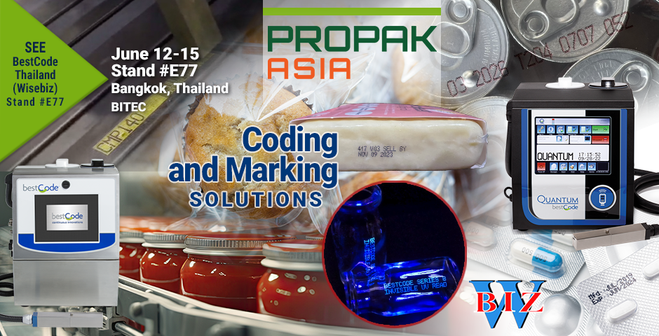 BestCode Thailand Wisebiz at Propak Asia Stand E77