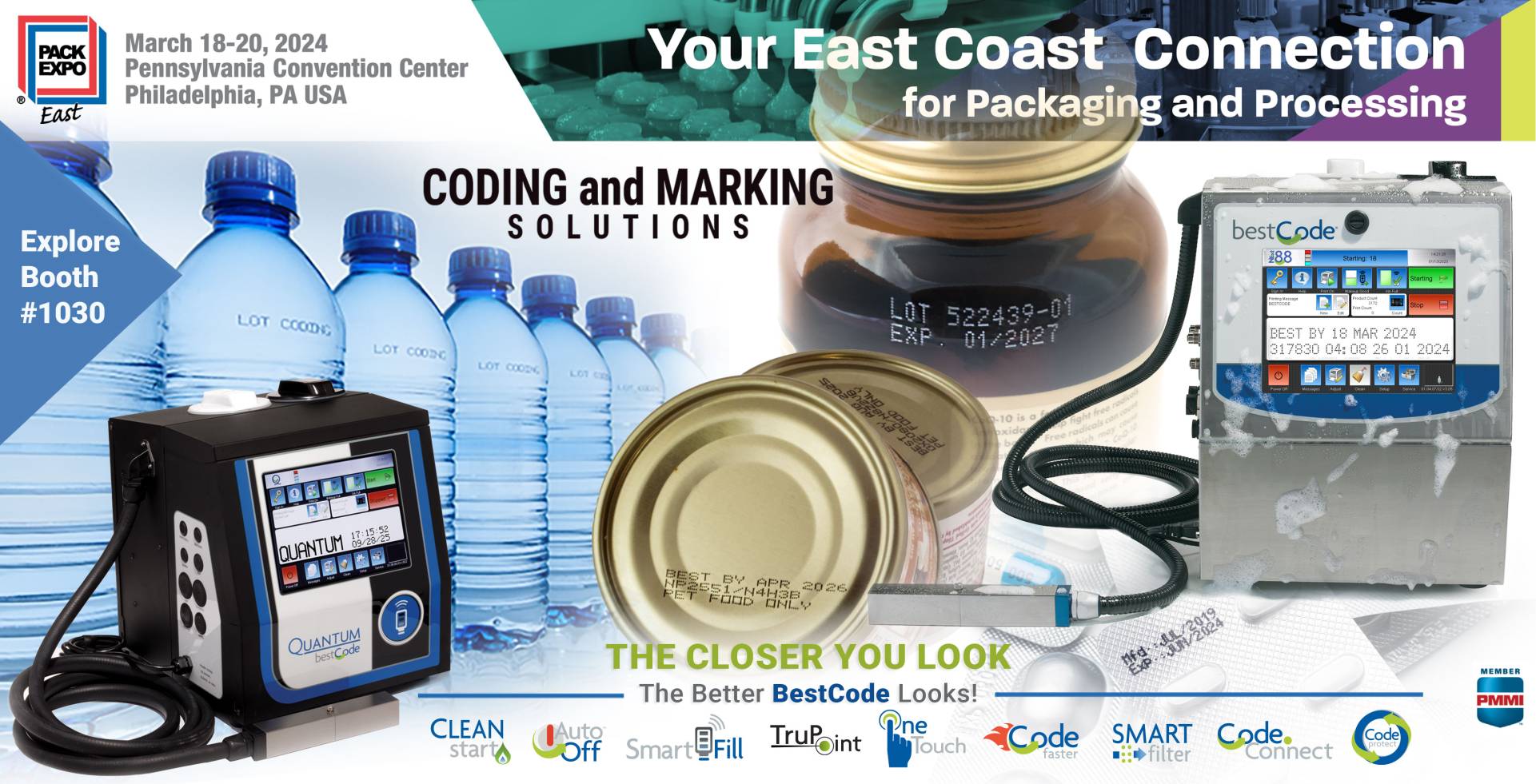 BestCode at Pack Expo East  Booth 1030