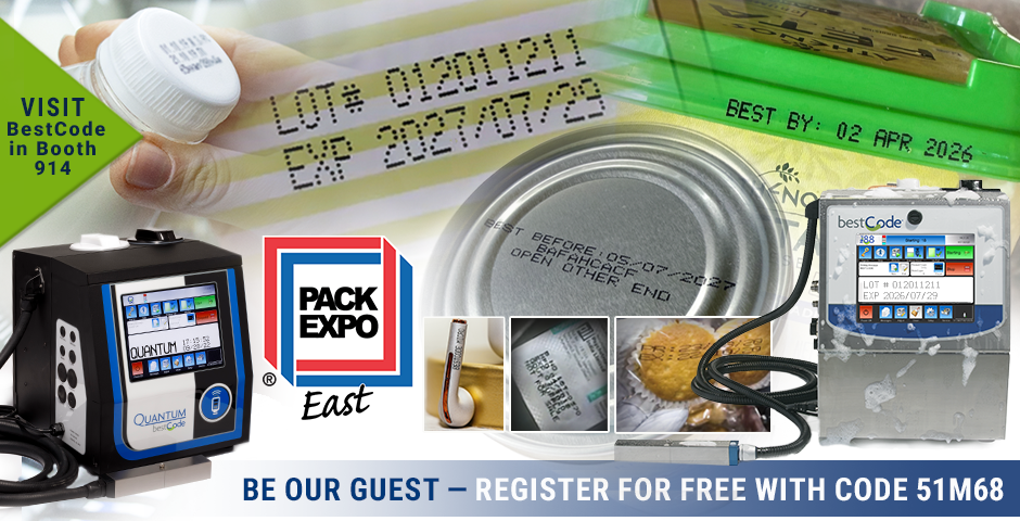 BestCode at Pack Expo East Booth 914